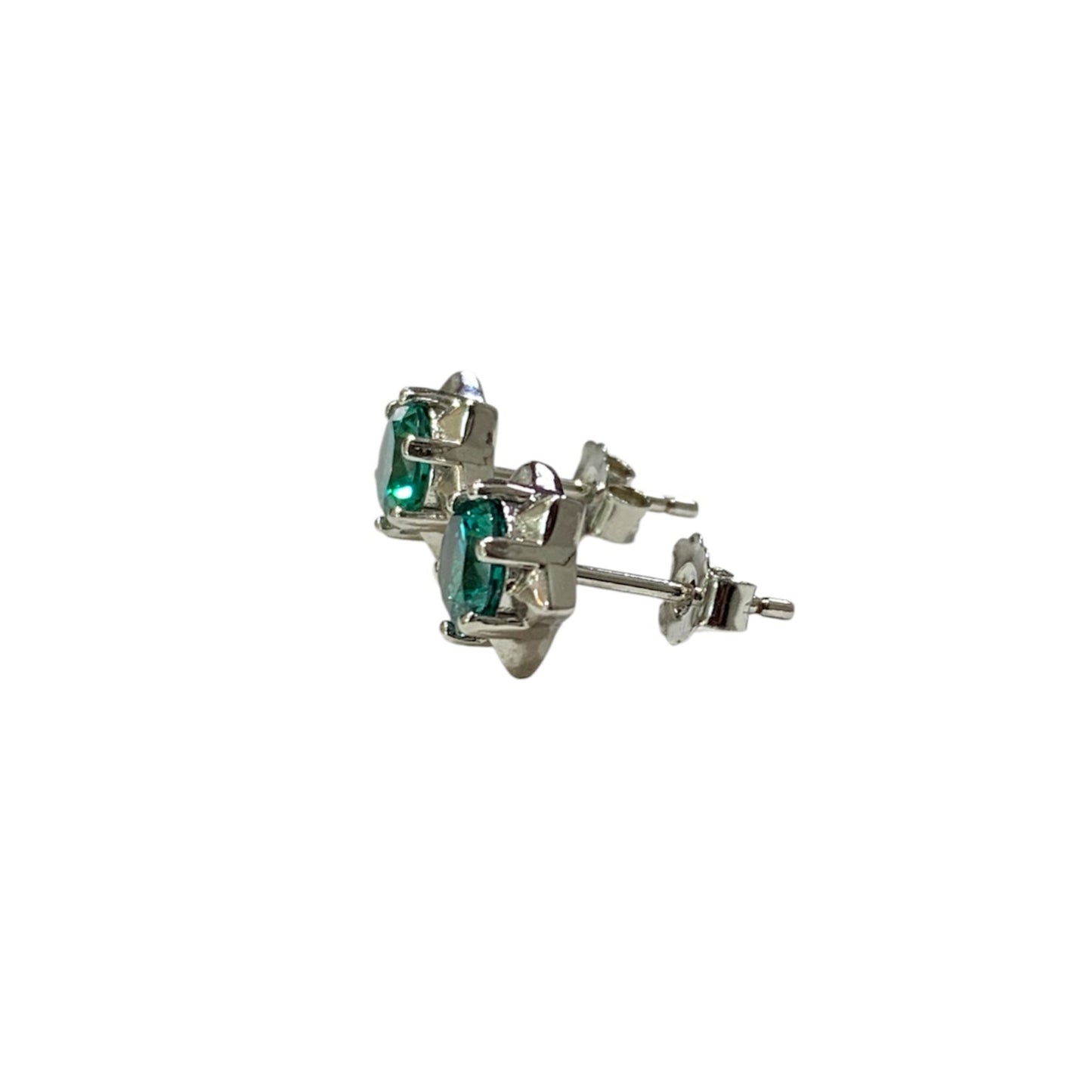 Aretes Sol Alejandrita en Plata.925