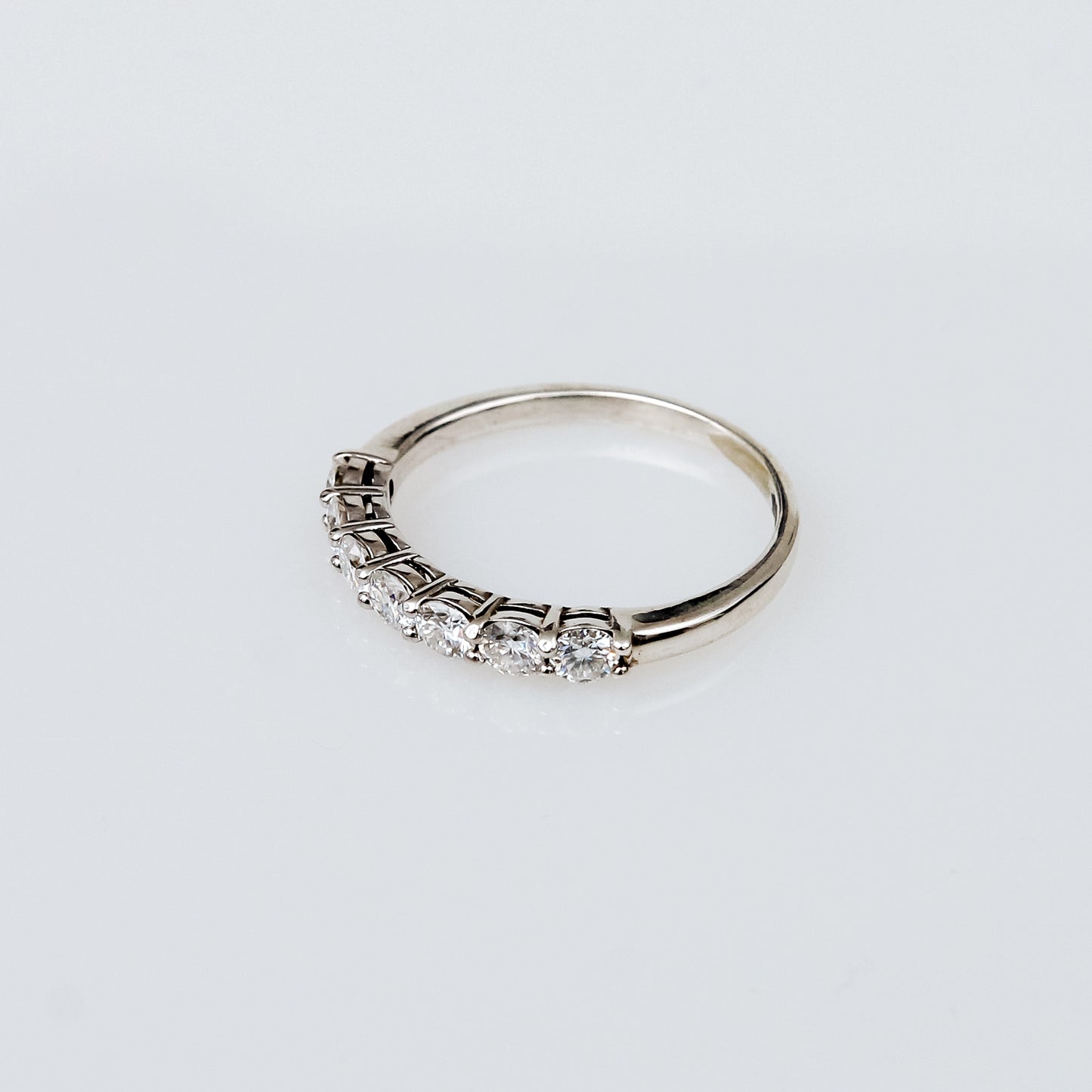Churumbela de Moissanita en Plata 925