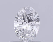 0.50ct Oval Lab Grown Diamond (Colour D, Clarity VS2, IGI Certified)