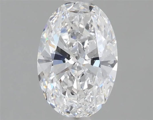 1.10ct Oval Lab Grown Diamond (Colour D, Clarity VS2, IGI Certified)