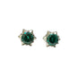 Aretes Sol Alejandrita en Plata.925