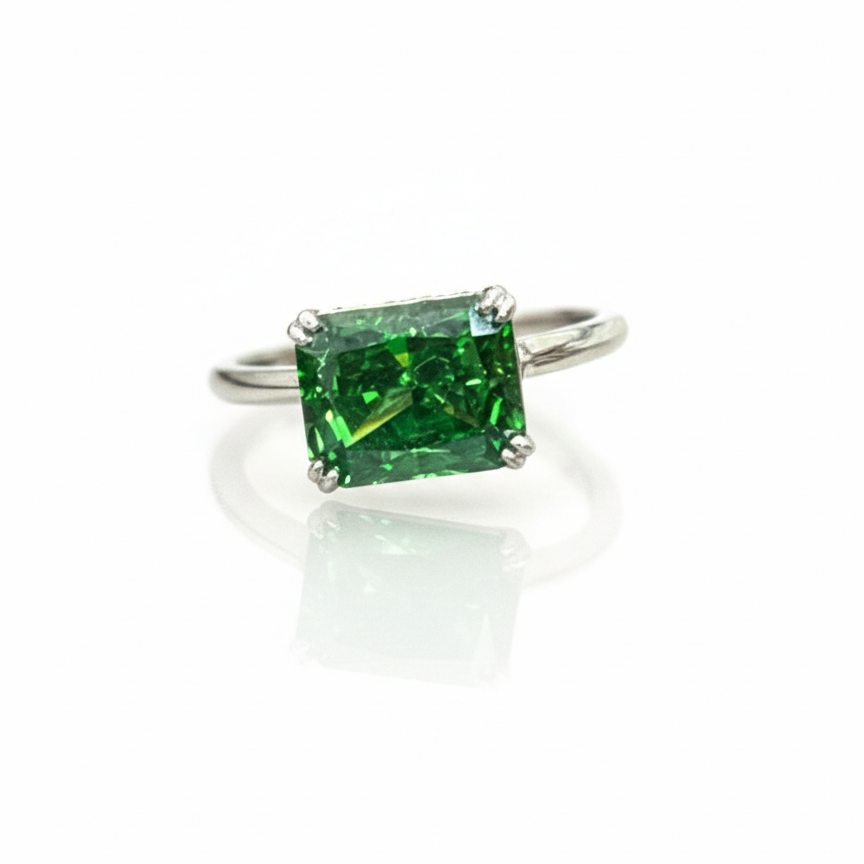 Anillo Esmeralda Evergreen