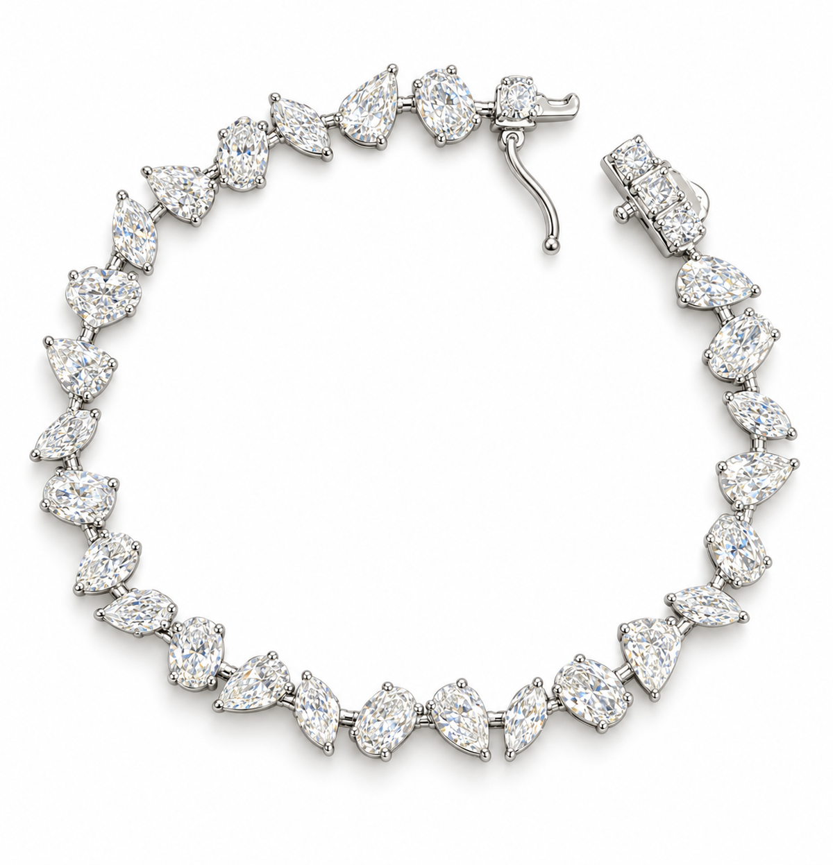Pulsera Allegra de Moissanita