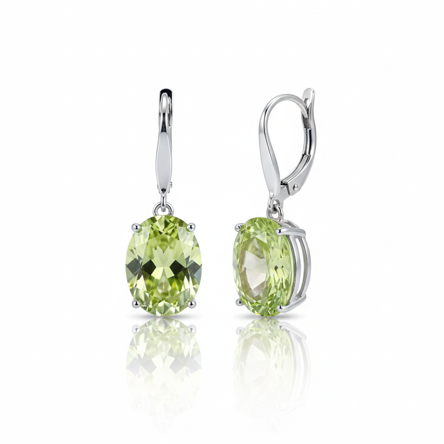 Aretes Peridoto Millianna