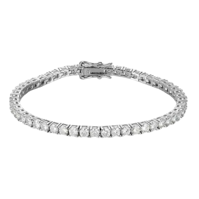 Pulsera Tennis de Moissanita