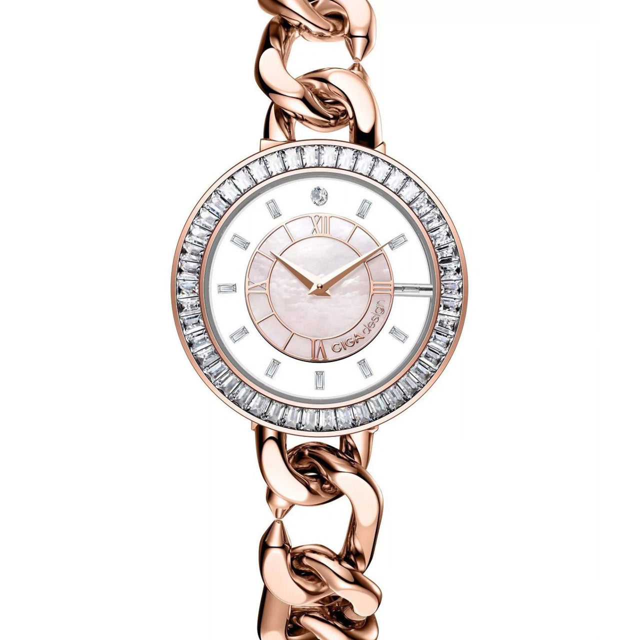 RELOJ CIGA DESIGN ROSE GOLD – LUXURY CRYSTAL