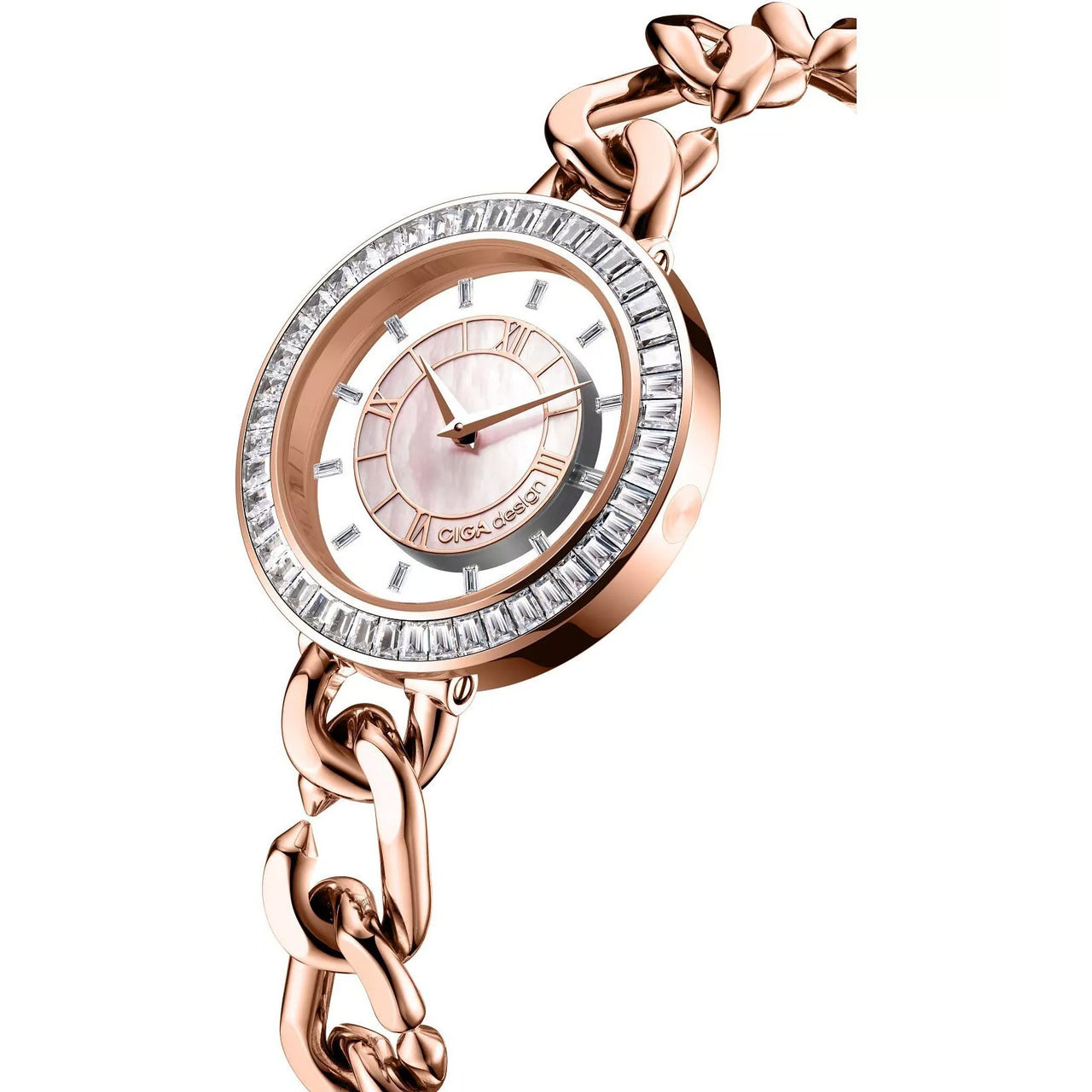 RELOJ CIGA DESIGN ROSE GOLD – LUXURY CRYSTAL