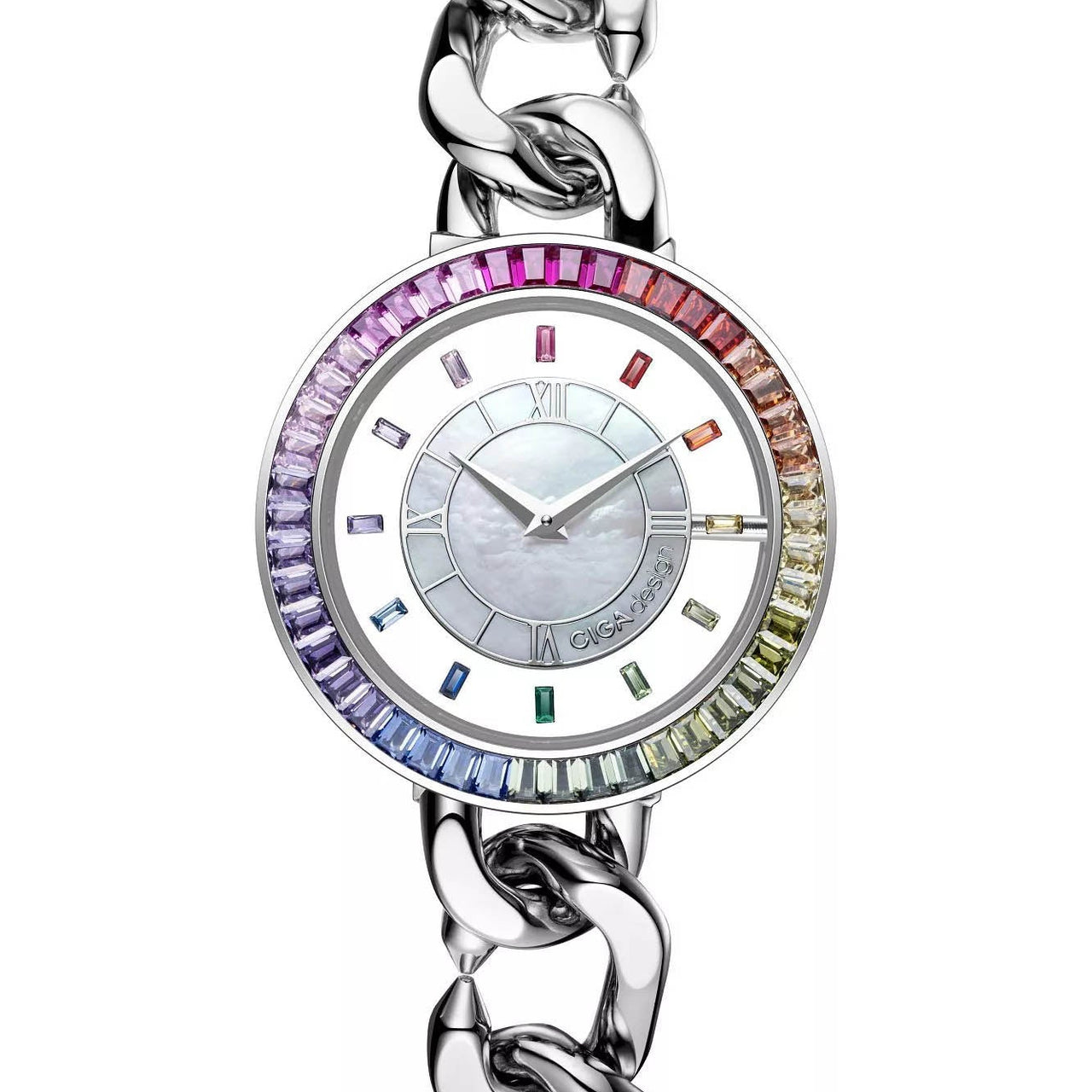 RELOJ CIGA DESIGN STEEL – RAINBOW EDITION