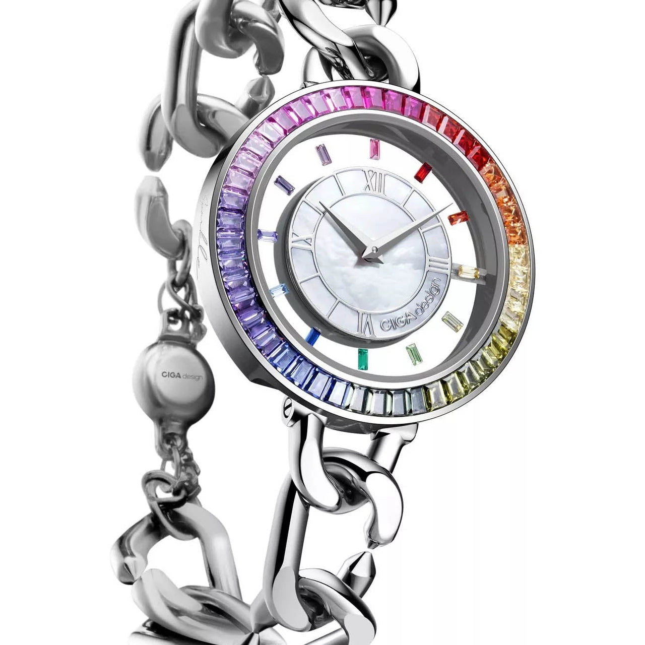 RELOJ CIGA DESIGN STEEL – RAINBOW EDITION