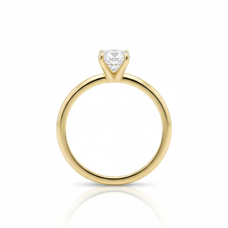 Oro Amarillo 14k · Diamante de Laboratorio 1.10 ct