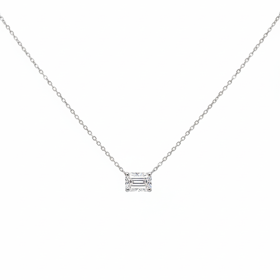 Collar Topacio Blanco Classic