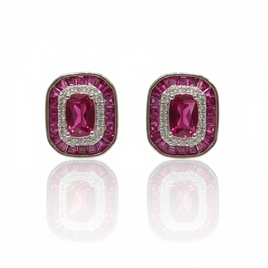 Broqueles Imperio Rubí