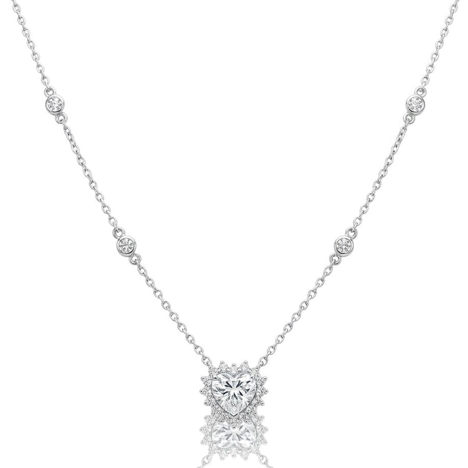 Collar Corazón Halo