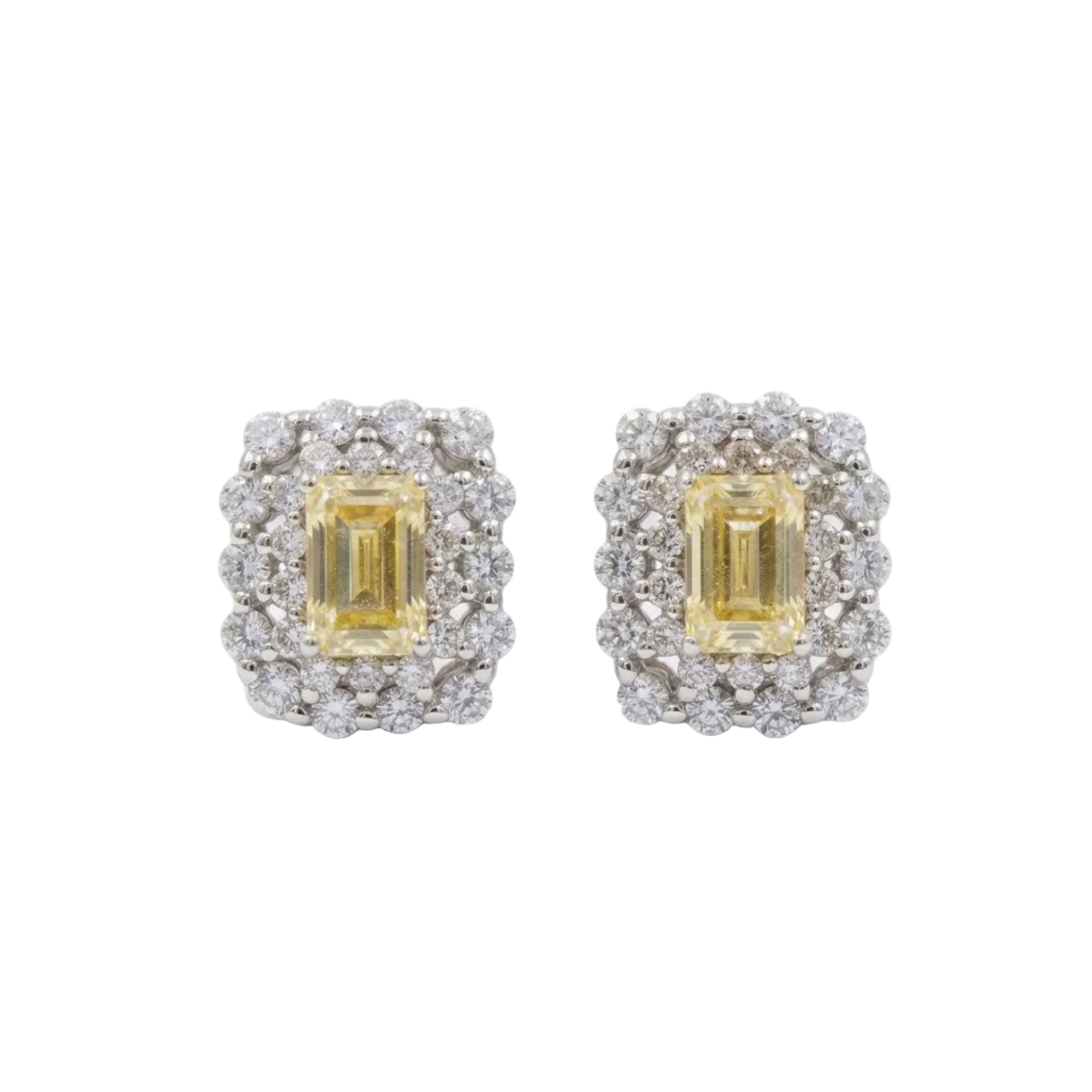 Set de Topacio Canario en Plata.925