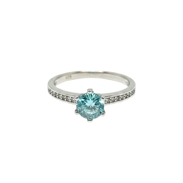 Anillo Blue Diamond 6 Uñas