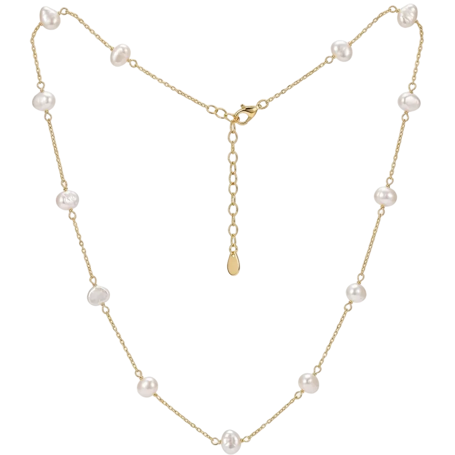 Set Beatriz(Perlas & Chapa de Oro)