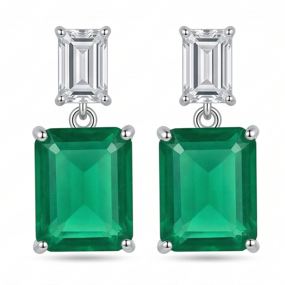 Aretes Esmeralda Ariela