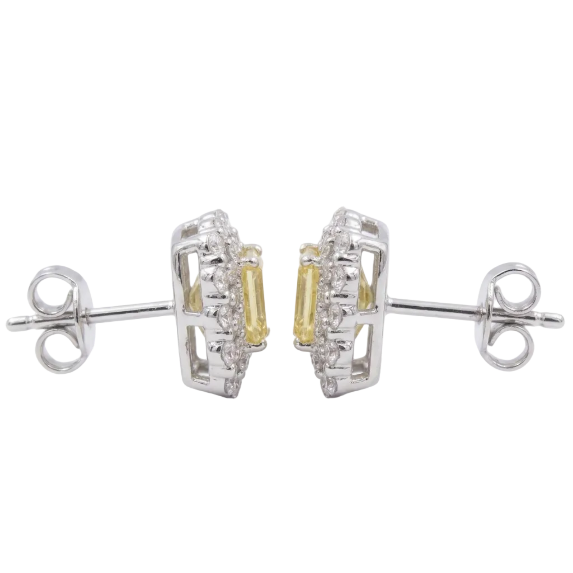 Set de Topacio Canario en Plata.925