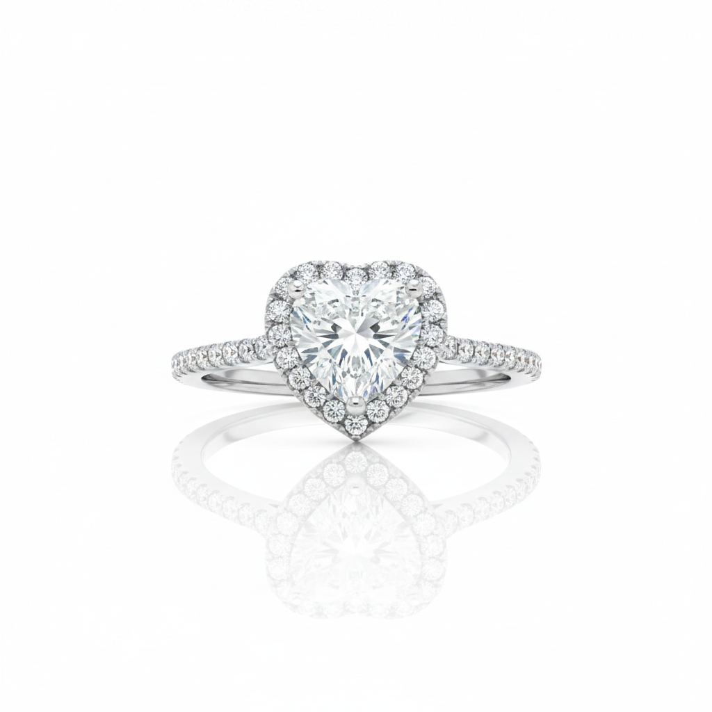 Anillo Celeste – Forma de Corazón