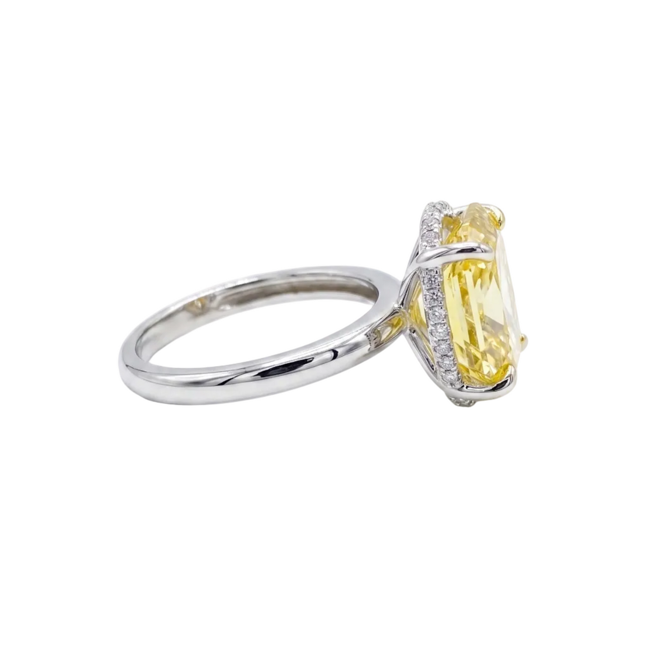 Anillo Aura (Citrino & Hidden Halo)
