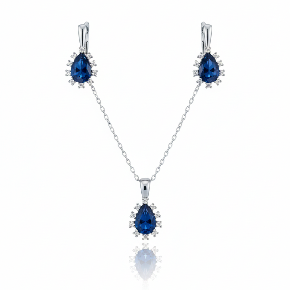 Set Gota Halo Topacio