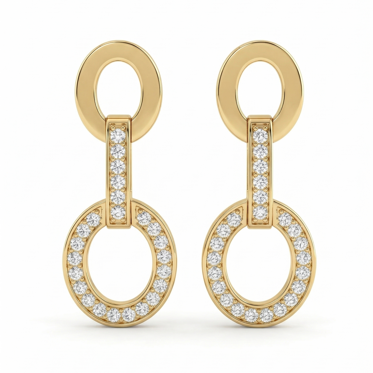 Set Amparo (Plata con Baño de Oro)