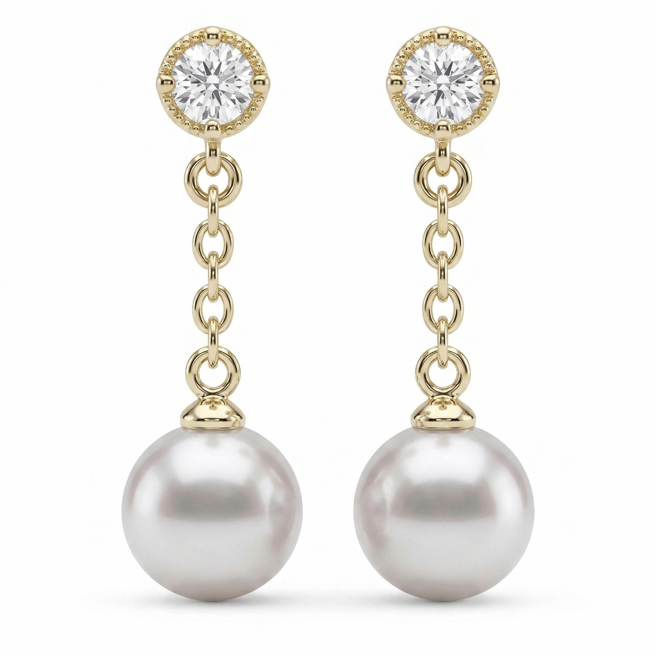 Set Beatriz(Perlas & Chapa de Oro)