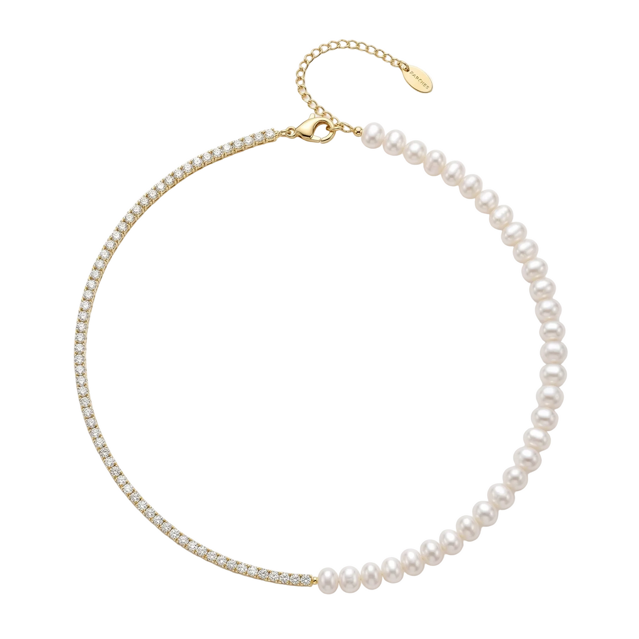 Set Mar y Tierra (Topacio, Perlas & Baño de Oro)