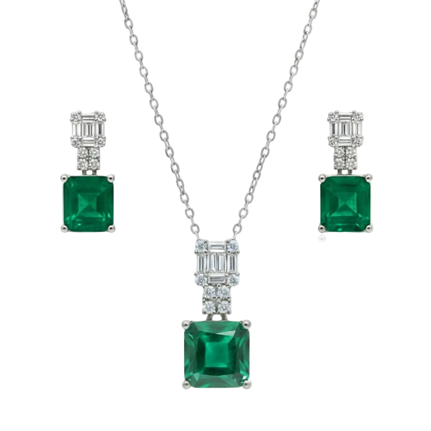 Set Esmeralda Baguette