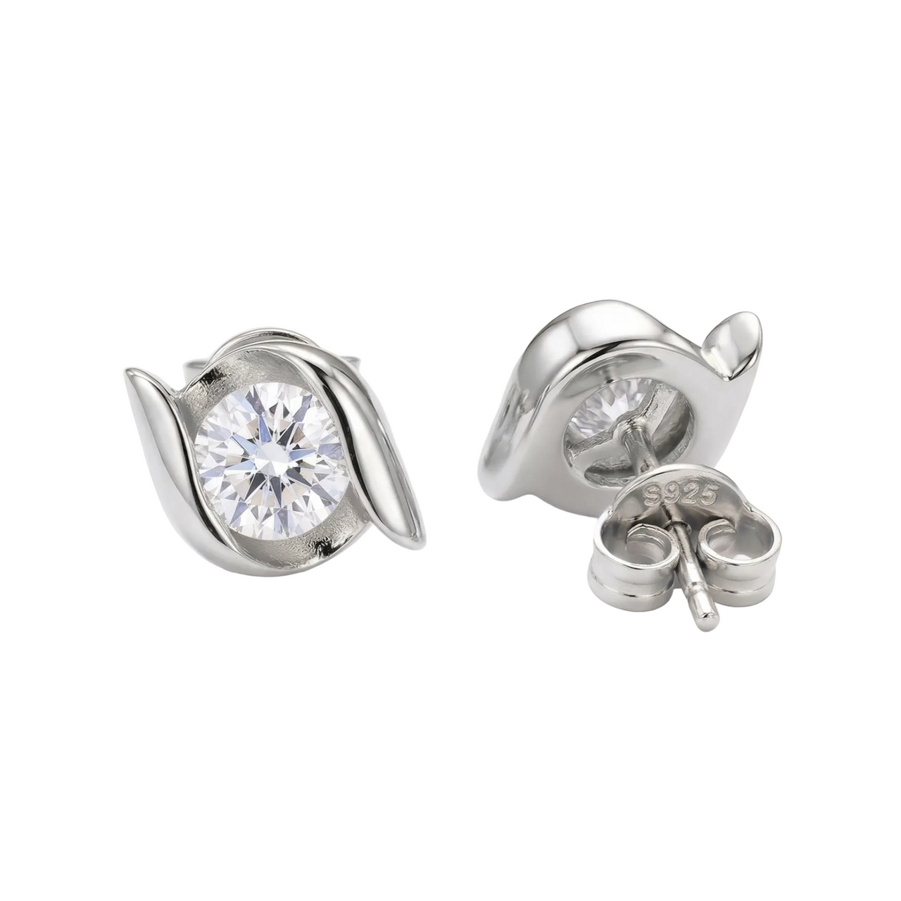 Set Lazos de Vida (Plata y Topacio Blanco)