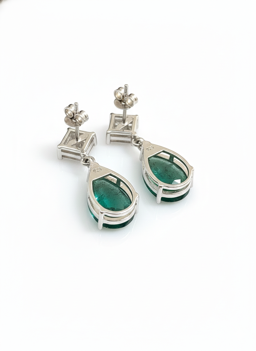 Aretes Princesa Esmeralda