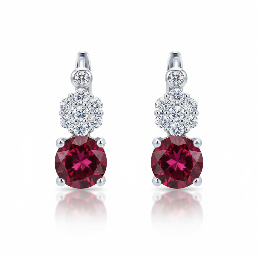 Set Corona Imperial plata.925