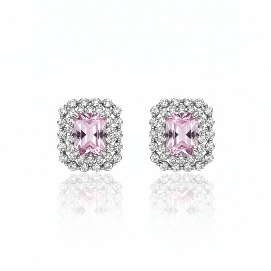 Aretes Princesa Pink