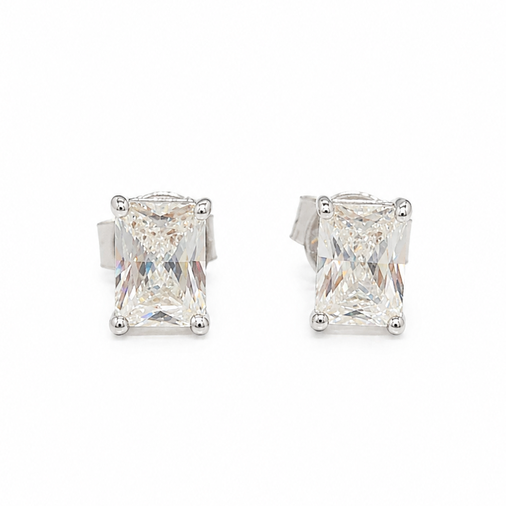 Aretes Verona Esmeralda 1ct