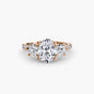 Three-Stone with Pavé Band 3