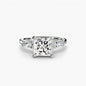 The Floral Accent Solitaire