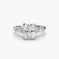 The Floral Accent Solitaire