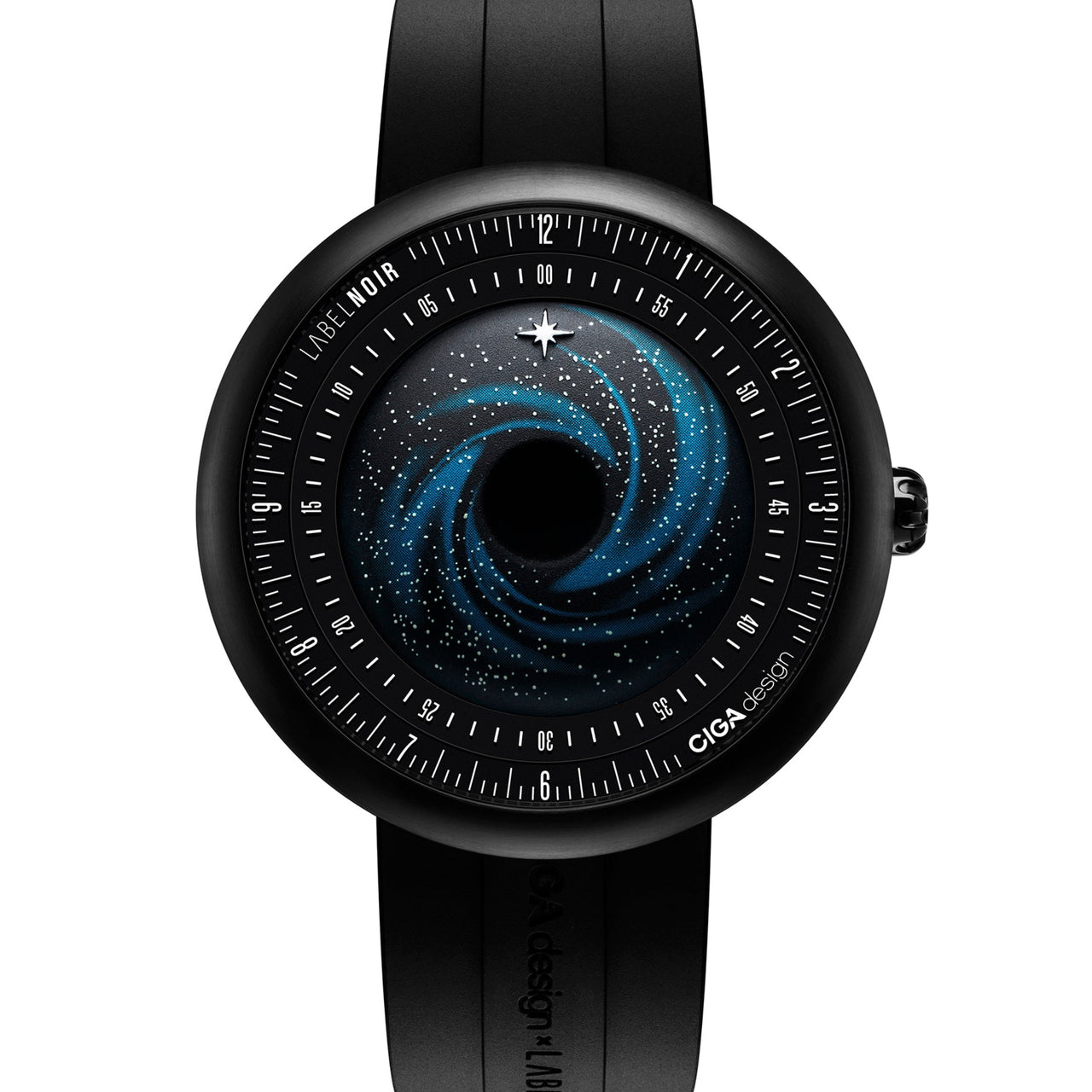 RELOJ CIGA DESIGN X LABEL NOIR – BLACK HOLE EDITION