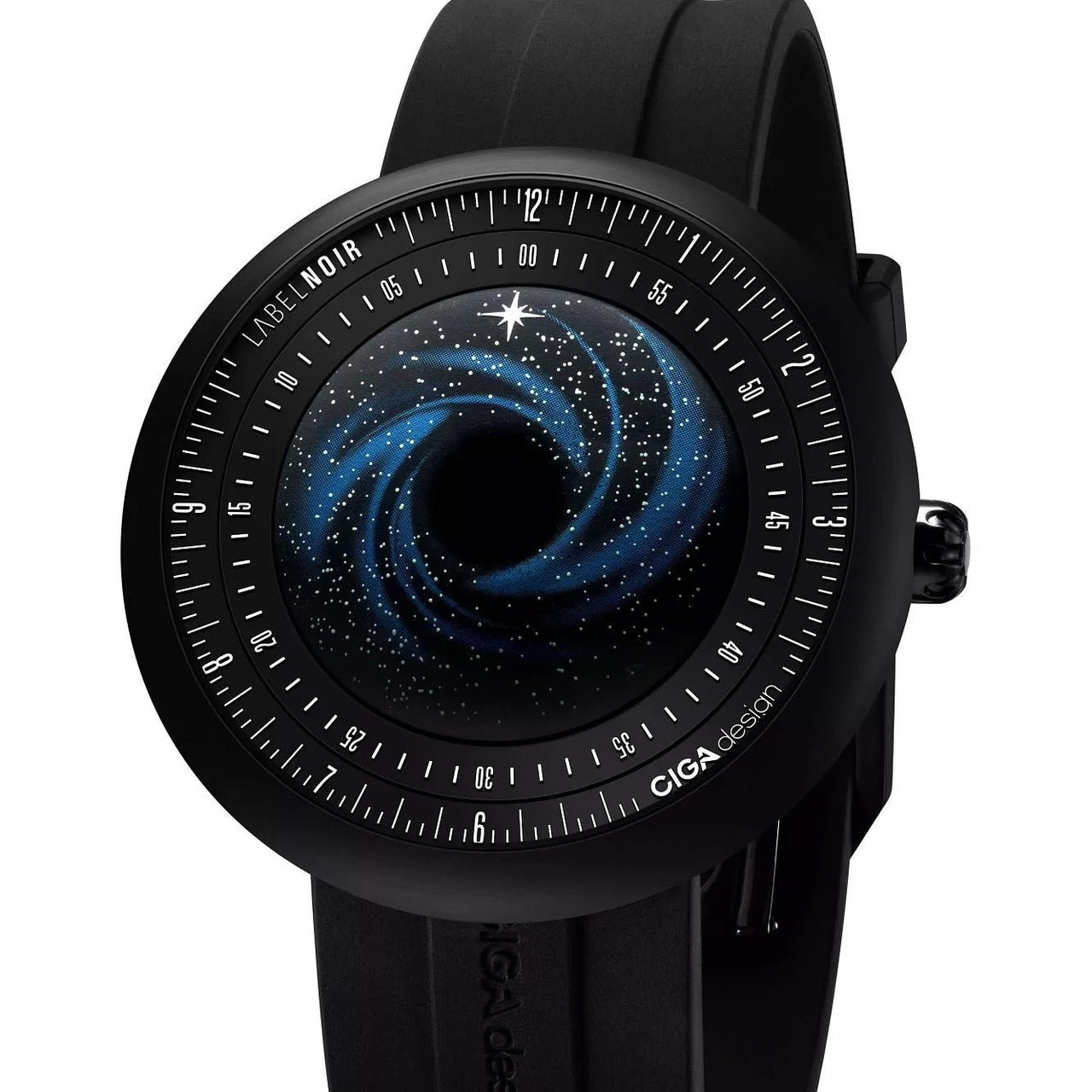 RELOJ CIGA DESIGN X LABEL NOIR – BLACK HOLE EDITION