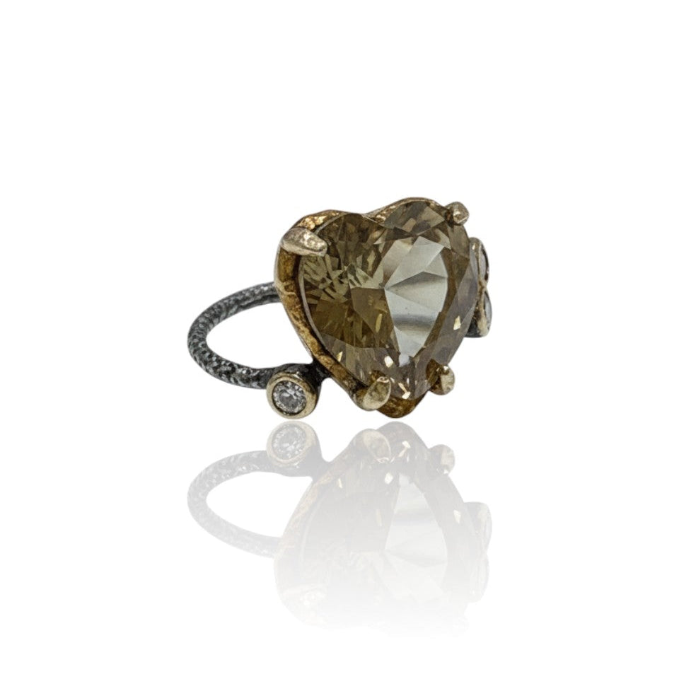 Anillo Corazón de Luz