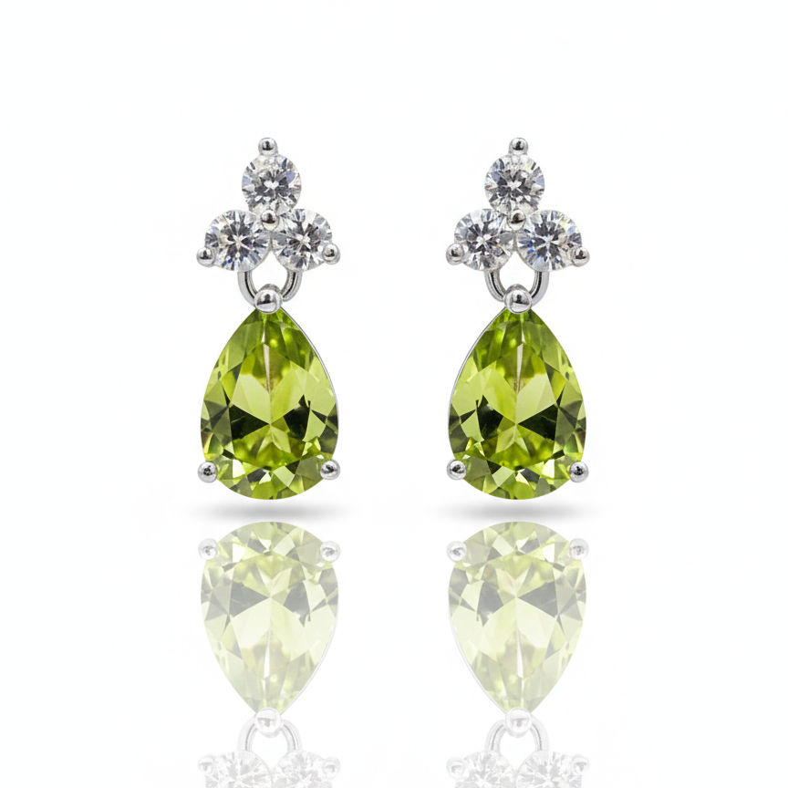 Aretes Peridoto Veria
