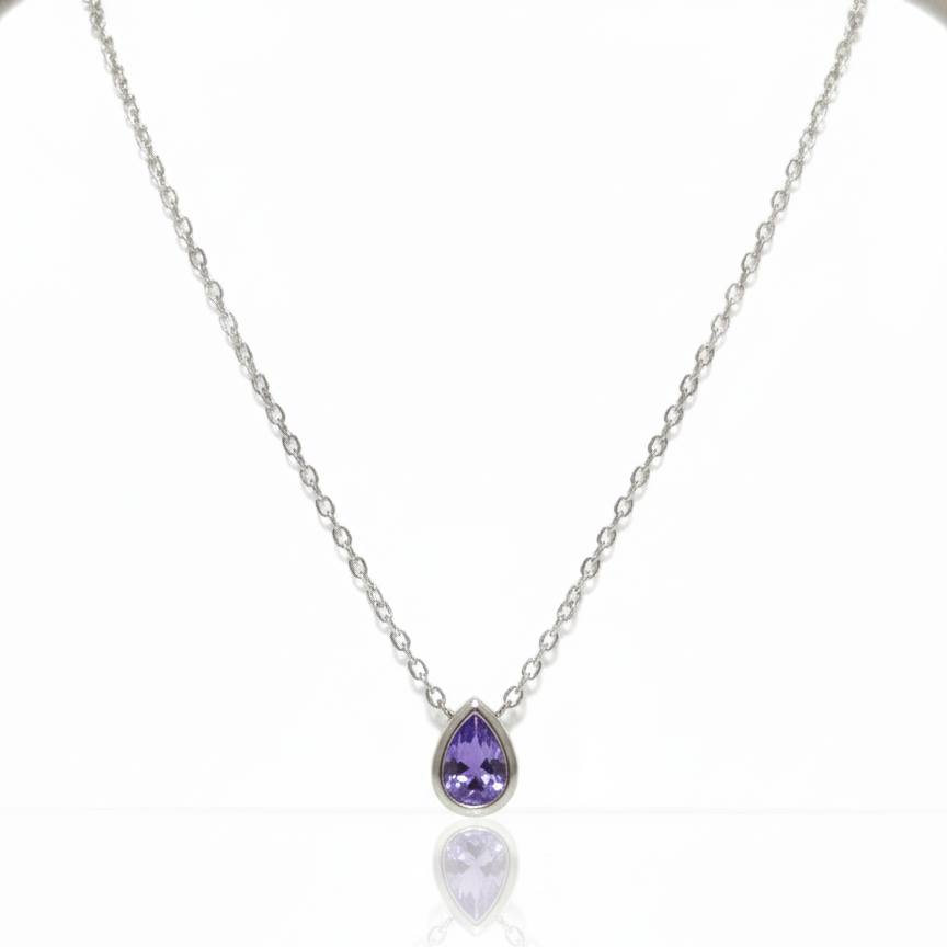 Collar Amatista Jade