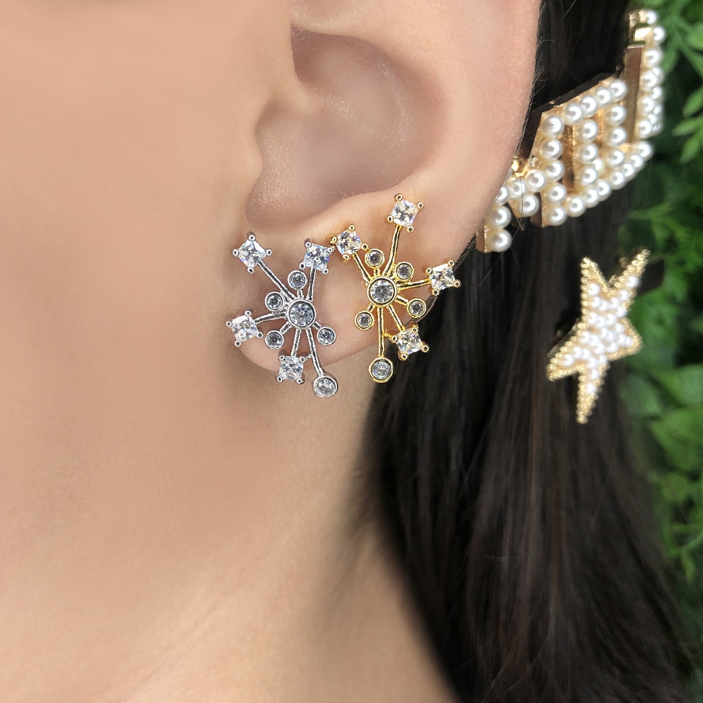 Galaxy earring (659)