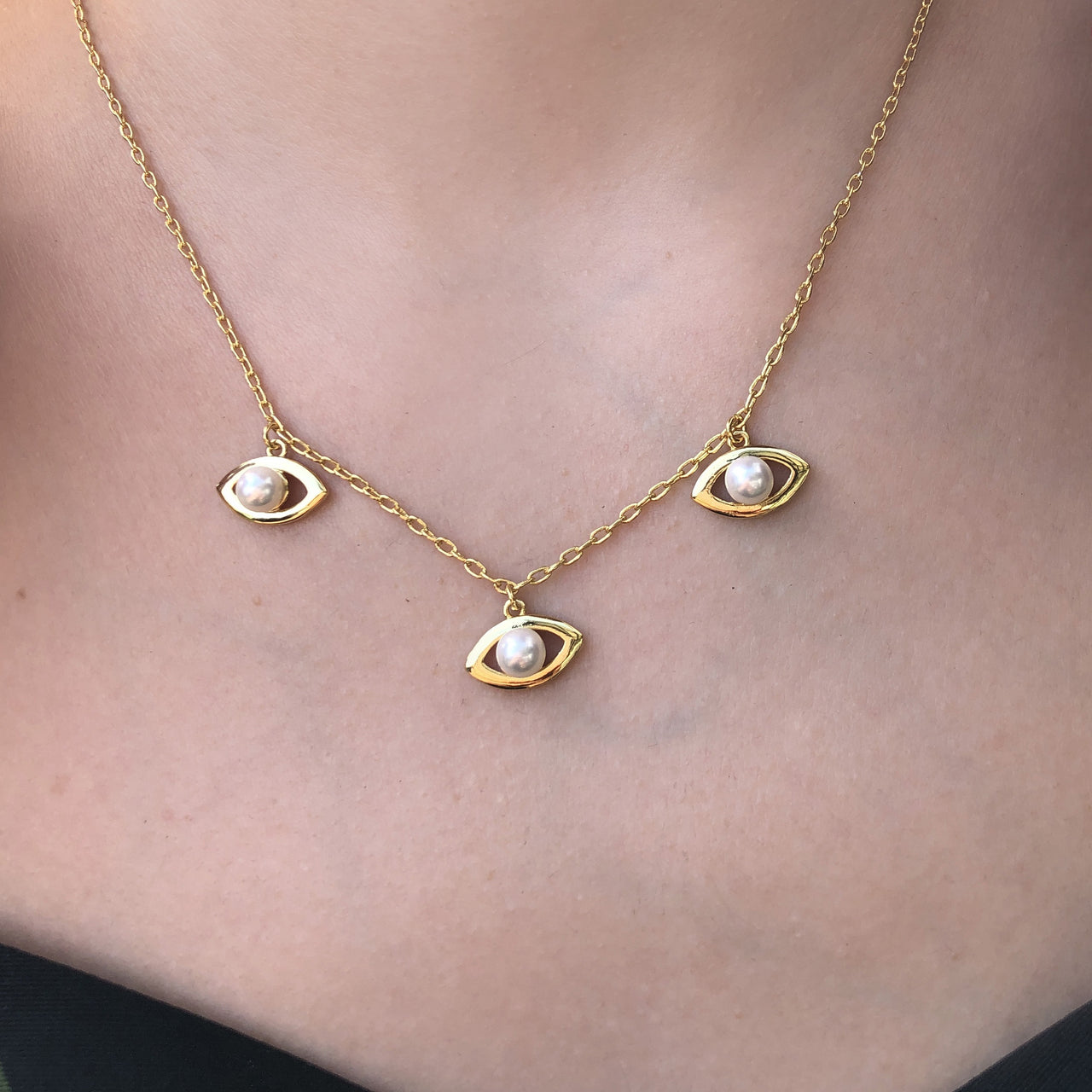 I´ve got your back Necklace Pearl (934)