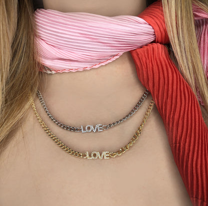 Love 45+5 necklace (982)