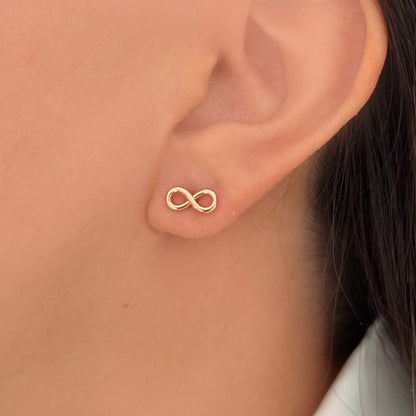 Infinity earrings (740)
