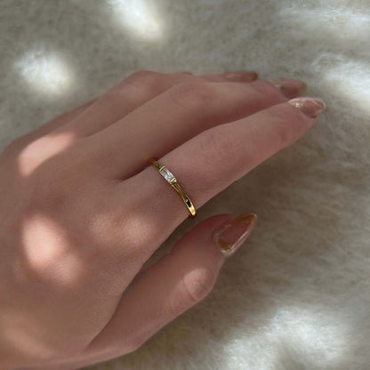 Mini baguette ring (NA46)